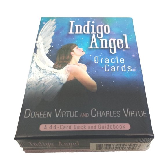Indigo Angel Oracle Cards by Doreen Virtue New in Factory Seal OOP Angel Therapy - Picture 3 of 4